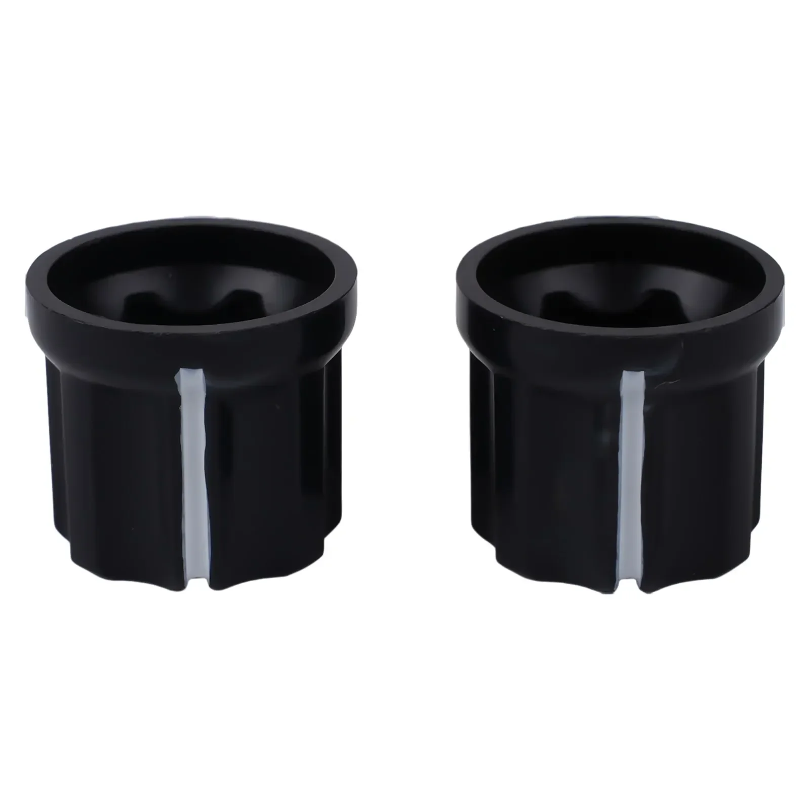 

10pcs Guitar Tone Knobs 12*4*2CM 6mm Shaft Hole Bass Black 10pcs D Type For Electric Guitar Knob Potentiometer