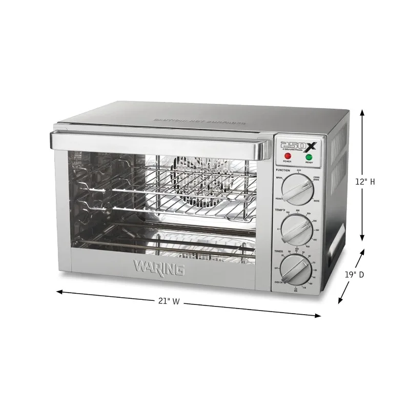 Horno de convección comercial, cacerola de cuarto, enchufe de fase, horno eléctrico, accesorios de cocina