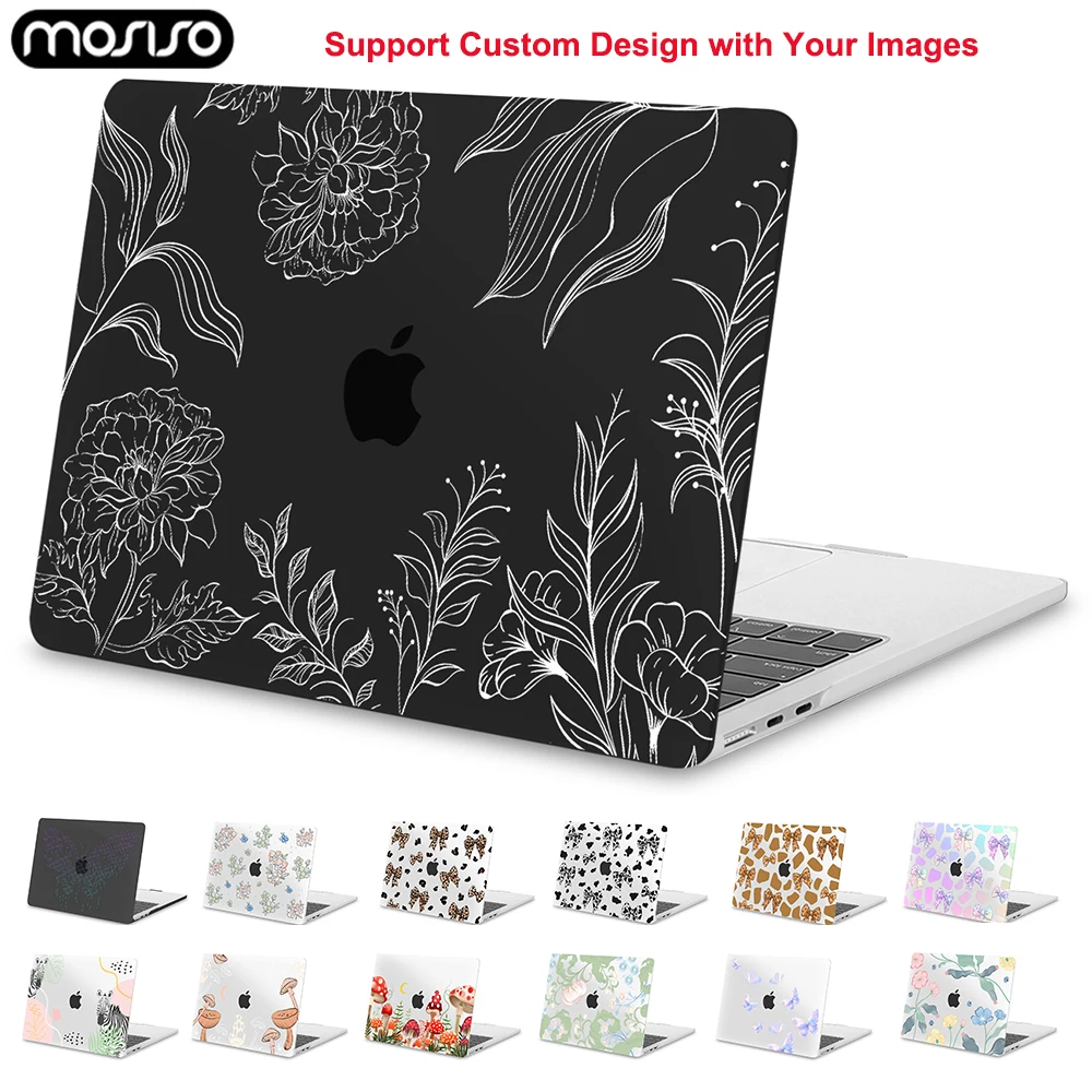 Laptop Cover for MacBook Air Pro 11 12 13.3 13.6 14 15 16 inch M5 M4 M3 M2 M1 A3434 A3240 A3241 A3186 A2179 A2338 A1707Hard Case