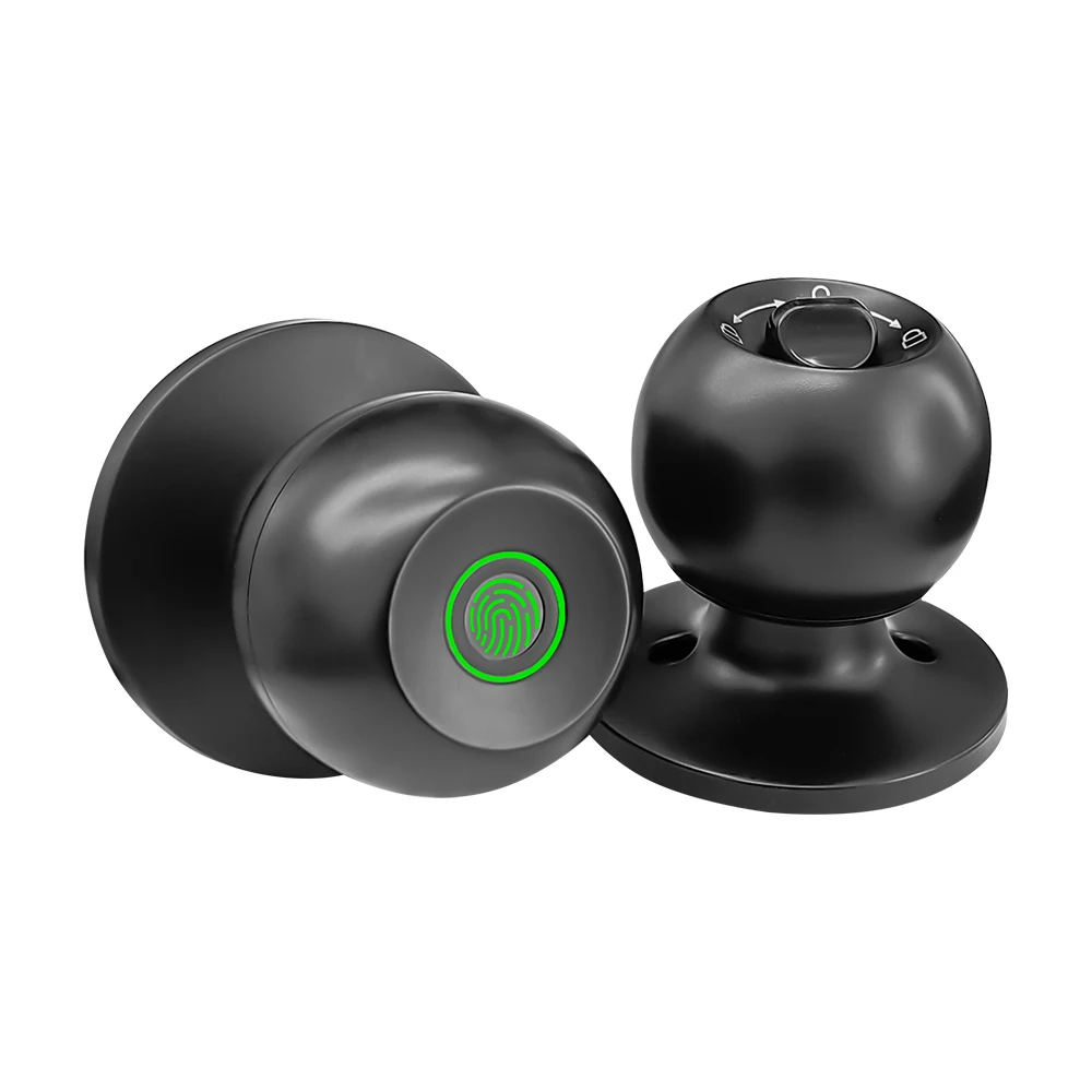 App Key Cutter Doorbell Control Card Rfid Fingerprint Lock Cylinder Key Home Bedroom Lock Cylinder Knob Smart Lock