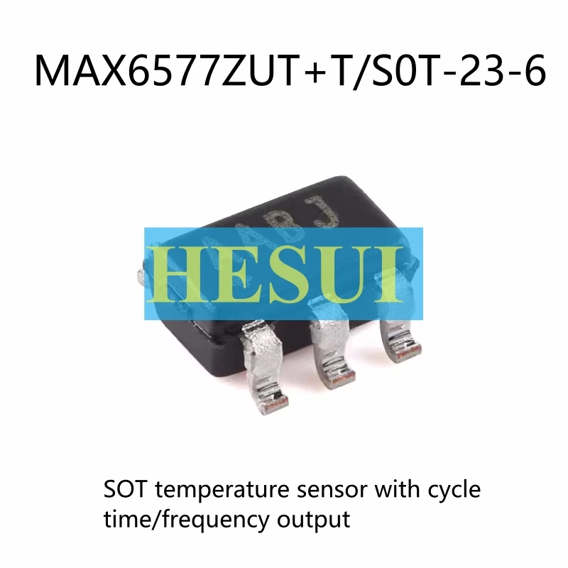 Original MAX6577ZUT+T SOT-23-6 SOT temperature sensor chip cycle time/frequency output