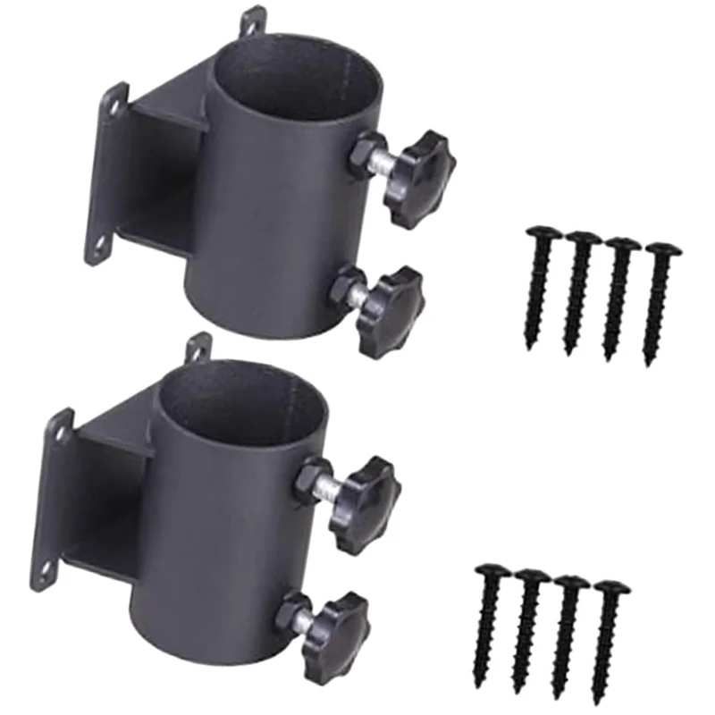 Deck Umbrella Mount 2Pcs For Patio Umbrella Holder For Beach Deck Railing Garden