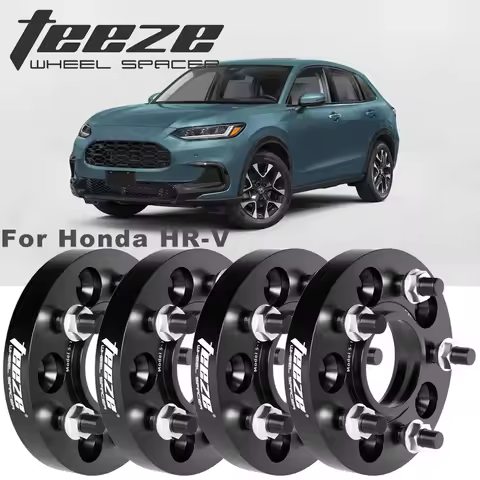 2/4PCS 5x114.3 64.1 M12 x 1.5 For Honda HR-V Flange Plate T6-7075 Wheel Spacers Aluminum Hub widened Adapter