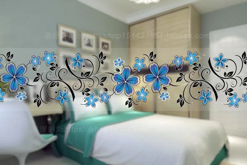 Frosted Double-Sided Anti-collision Sticker, Sliding Door Decoration, Balcony Door, Waist Line Film, 12, 15, 20x100cm, 2Pcs