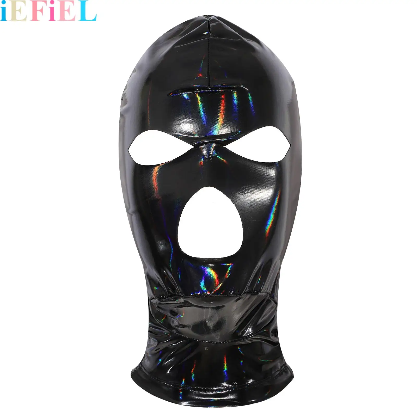 

Adult Full Face Cover Latex Masks Fancy Gradient Balaclava Cosplay Headgear Halloween Carnivals Party Masquerade Masks