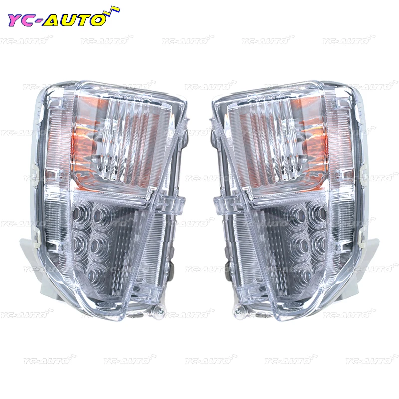 Car Front Bumper LED DRL Daytime Driving Light Fog Light For Toyota Prius ZVW30 2012-2015 81521-47040 81511-47040