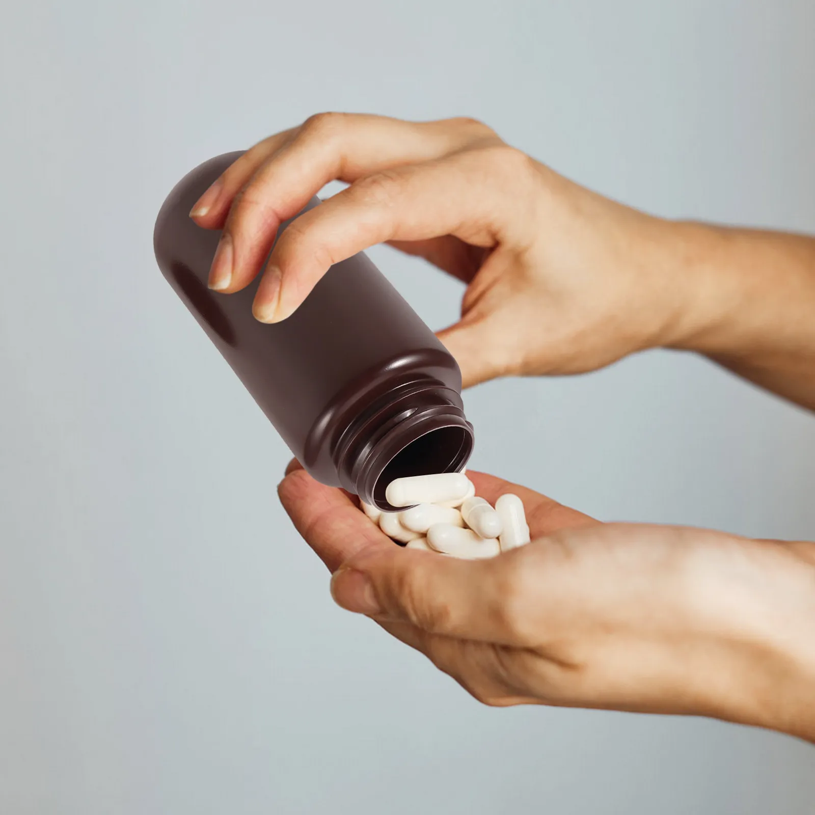 Bouteilles vides pour médicaments, conteneur de stockage en plastique de 500Ml, bouteilles d'échantillons réutilisables pour réactifs de laboratoire, bouteille en Pp rechargeable, 3 pièces