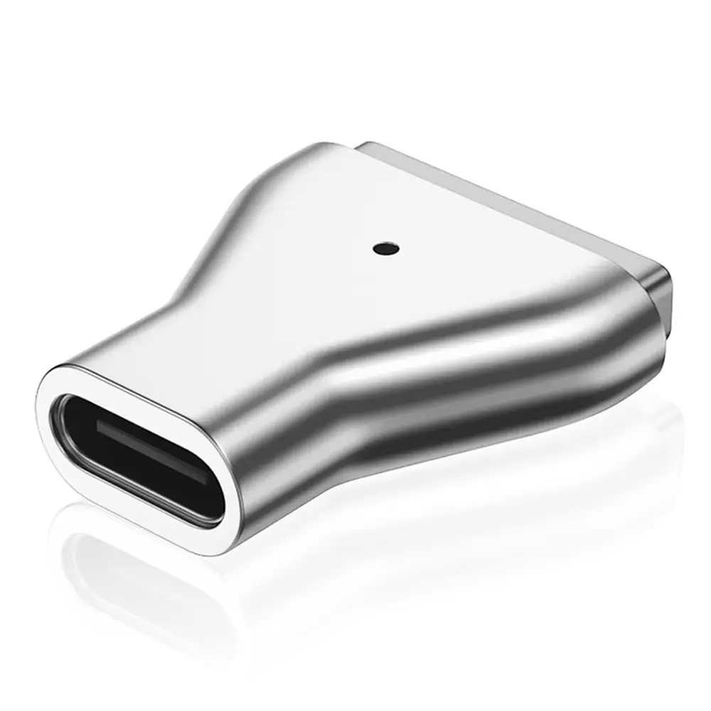 Cargador Magnético de Alta Calidad para Laptop con Conector T-Tip PD de Carga Rápida para Magsafe 2 a Tipo-C, Adaptador USB C para MacBook Air/Pro
