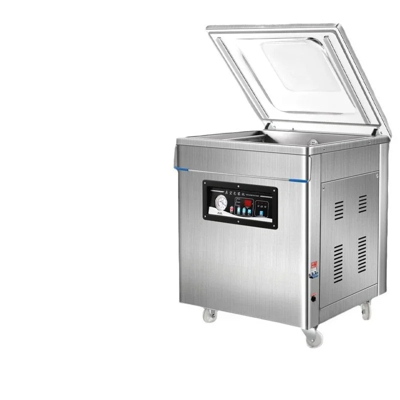 

Single-chamber vacuum packaging machine, commercial food vacuum machine, fully automatic wet and dry large-scale