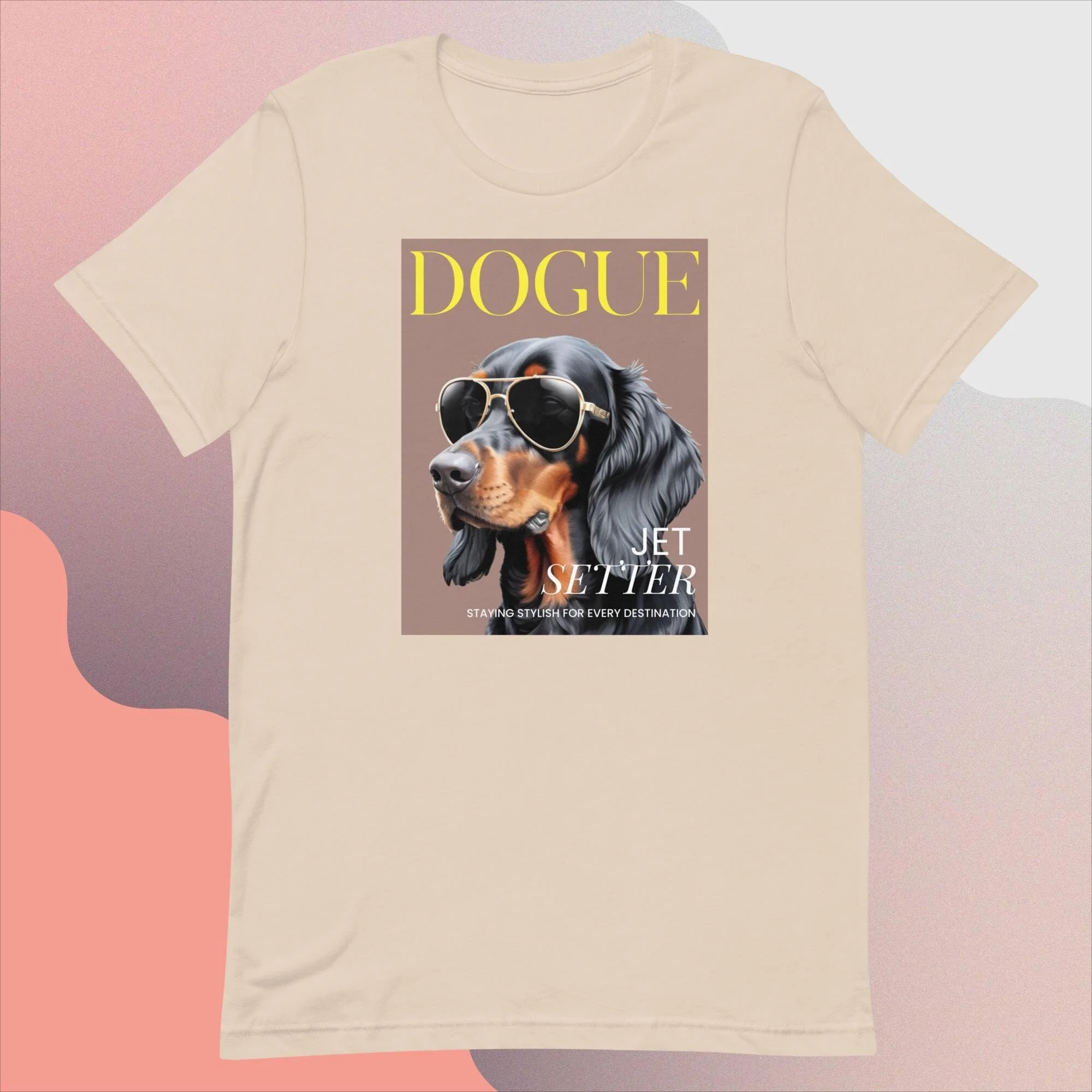 Gordon Setter T Shirt Tee For Dog Lover Owner Jet Dogue