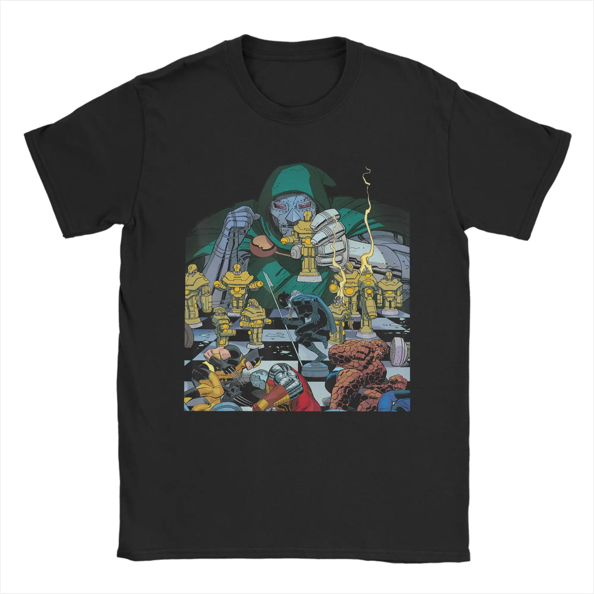 Dr Dooms T-Shirt Summer  Novelty T-Shirts Cotton O Neck Plus Size 5XL Top Tees Short-Sleeve Classic Tshirt