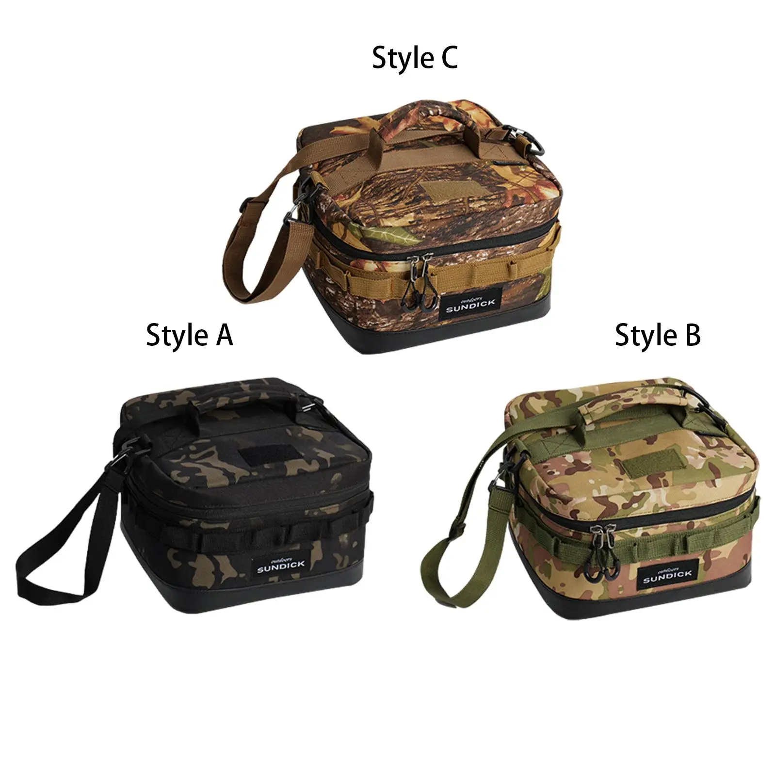 Cooler Bag Lunchbox Food Container Thermal Bag for Hiking Office Work Lunch