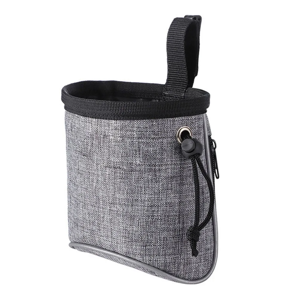 

Oxford Cloth Dog Treat Waist Bag Large Opening Puppy Training Snack Pouch Portable Outdoor Pet Food Container Convenient