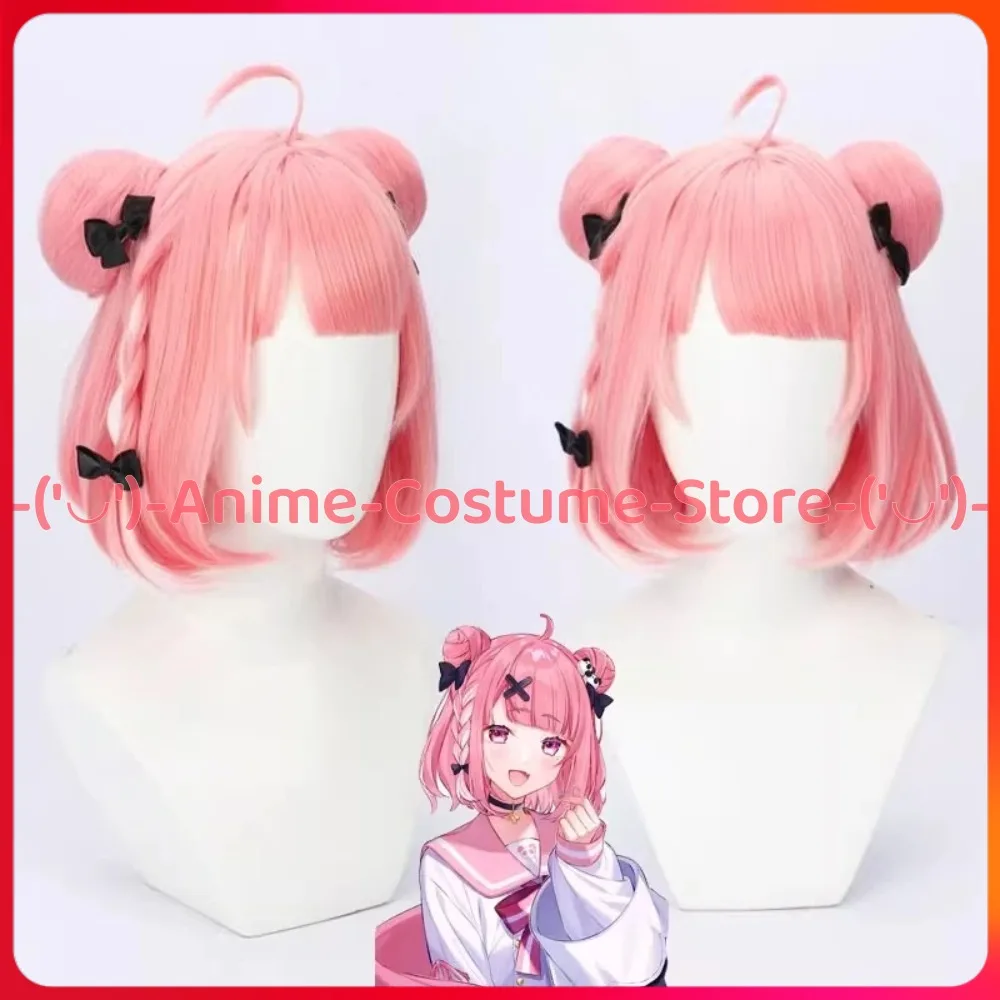 VTuber 佐々木サク コスプレウィッグ パンダマン アニメ ゲームキャラクター ハロウィン カーニバル パーティー コスチュームウィッグ 耐熱性合成毛