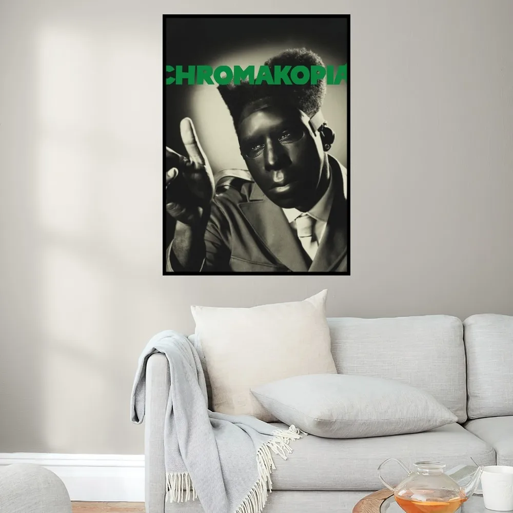 Rapper Tyler, The Creator Chromakopia Poster Prints Wall Painting Bedroom Living Room Decoration Office Small