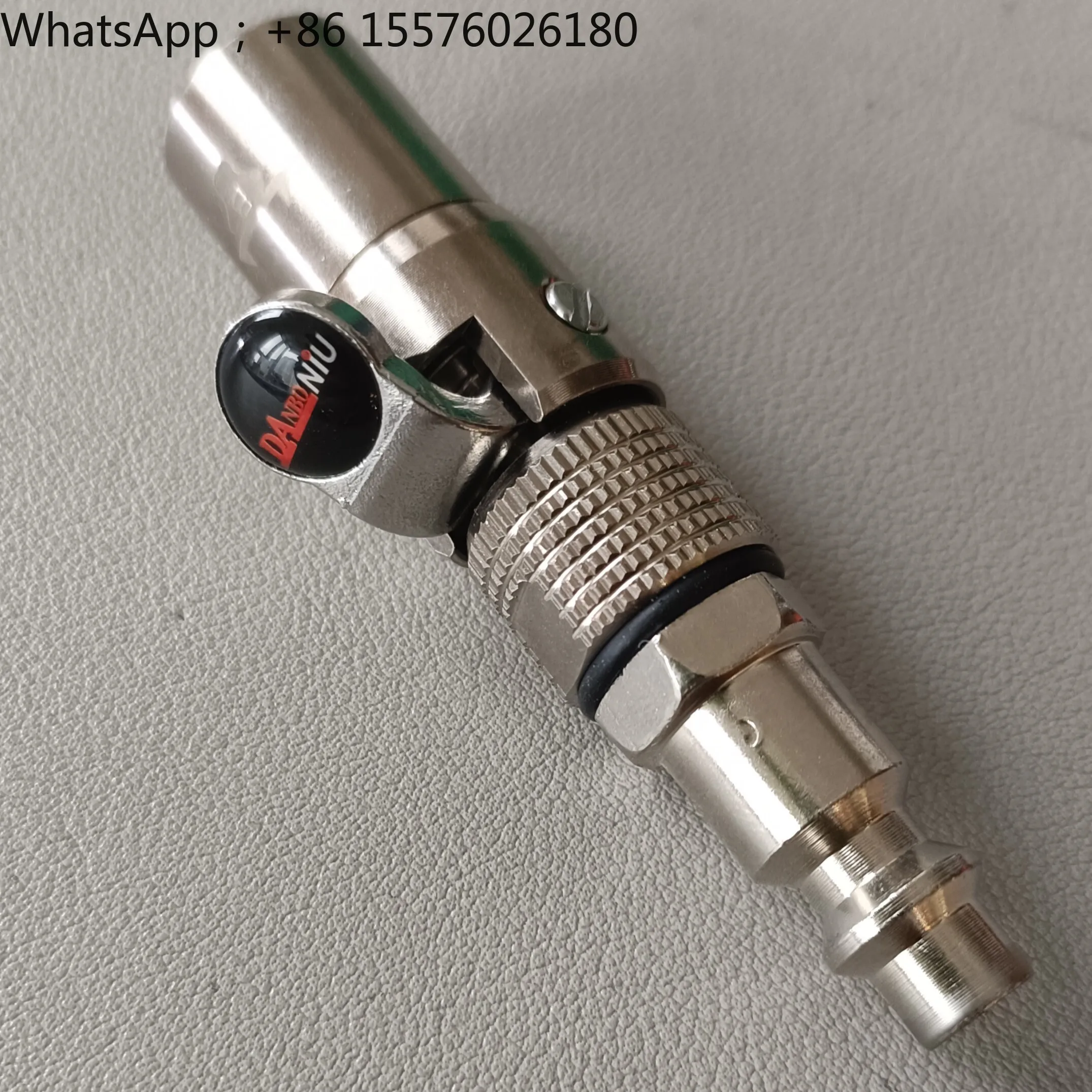 Air Pump Fast Charging Nozzle Self-locking Inflatable Nozzle American Connector 304 Stainless Steel Non-leaking