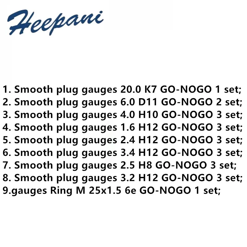 

Smooth Plug Gauges and Ring Gauge