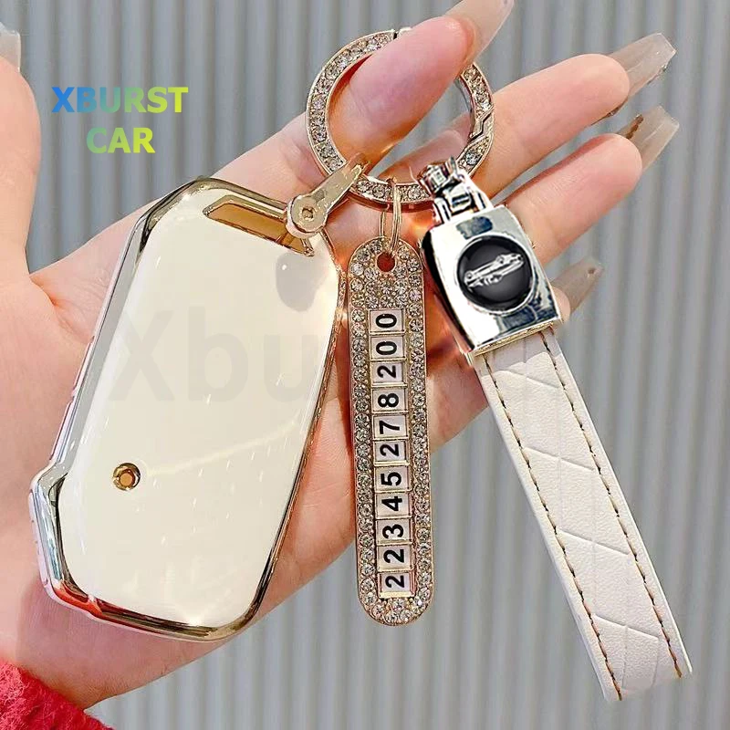 3 Buttons TPU Shell Fob for Kia K3 K5 Opatima Soul Cerato KX5 Niro Forte Telluride Seltos Sportage Sorento Car Key Case Cover