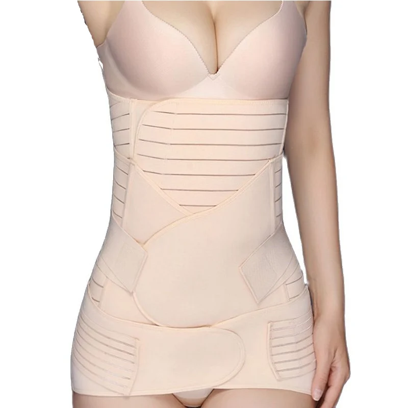 

Women Postpartum Girdle Waist Trainer Belts Belly Sheath Modeling Strap Tummy Binder Slimming Body Shapewear Compression Bandage
