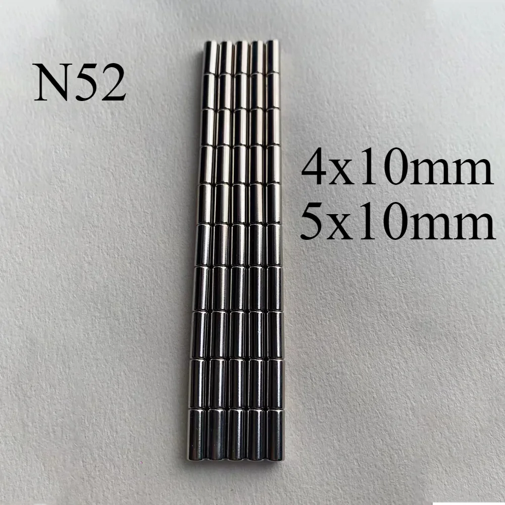 N52 4x10 5x10  Magnet Standard Superpower  4*20  Search Magnetic Neodymium NdFeB  Fridge Wholesale Aimant Plate Dropshipping