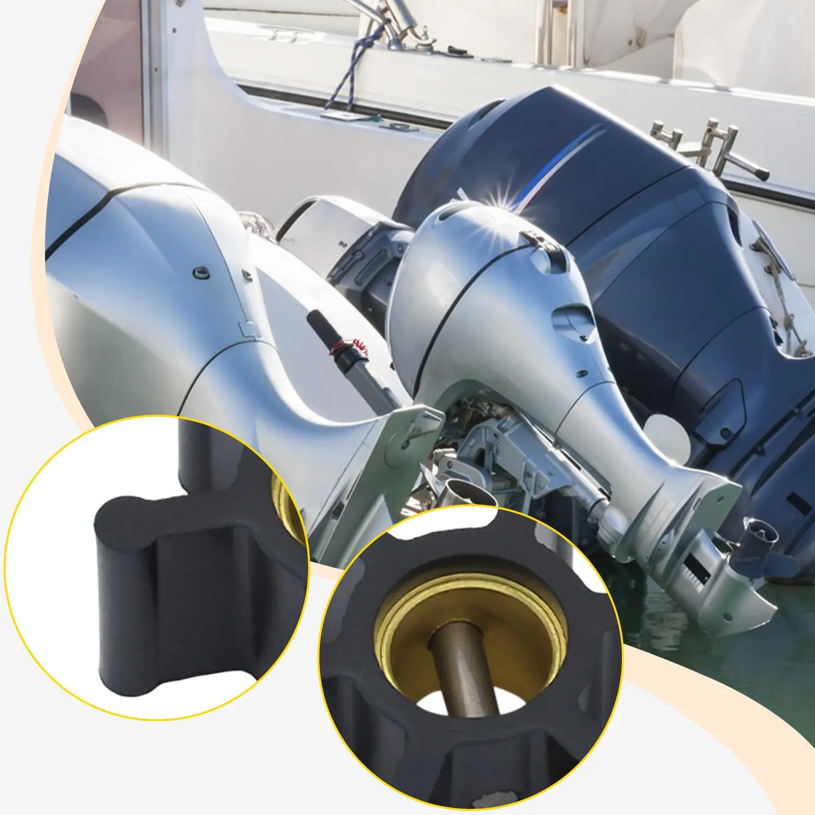 

Boat Motor Water Pump Impeller Replace for 22405-0001 03-31-0601 500121