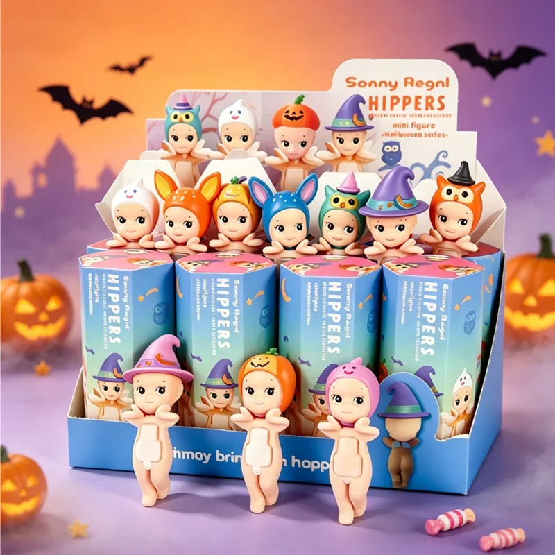 Mini-Engel „Halloween & Snoopy“-Serie Blindbox – Anime-Sammlerfigur, Auto-Armaturenbrett-Ornament, Geburtstags- oder Weihnachtsgeschenk – Detail 9