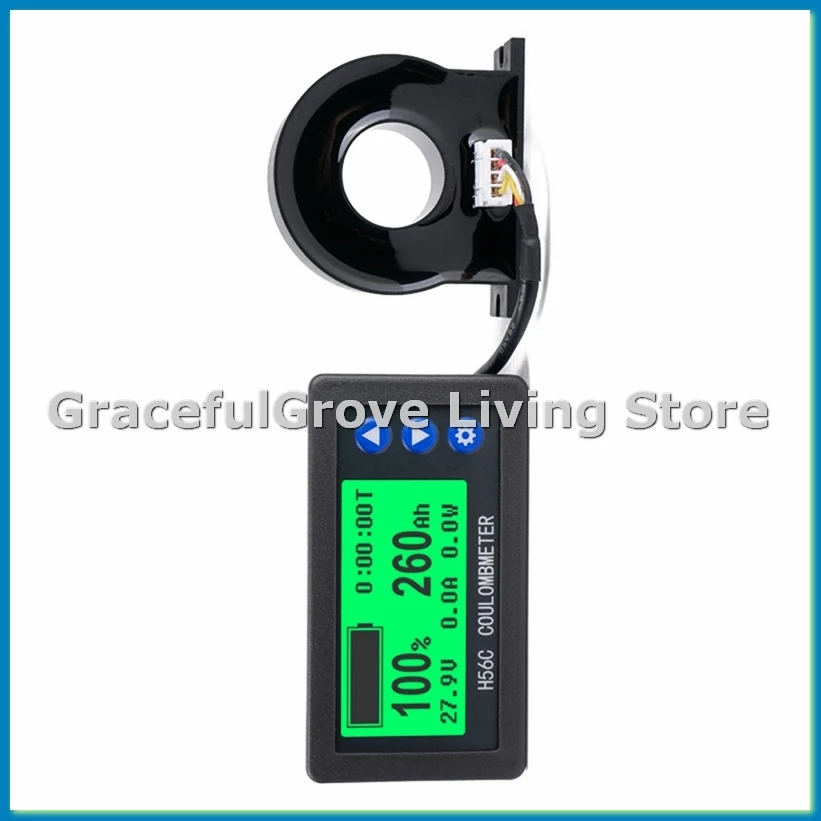 

Монитор батареи Кулоновый измеритель Холла постоянного тока 8-100 В 100 А Lifepo4 Свинцово-кислотный литий-ионный литиевый дисплей мощности-A79U