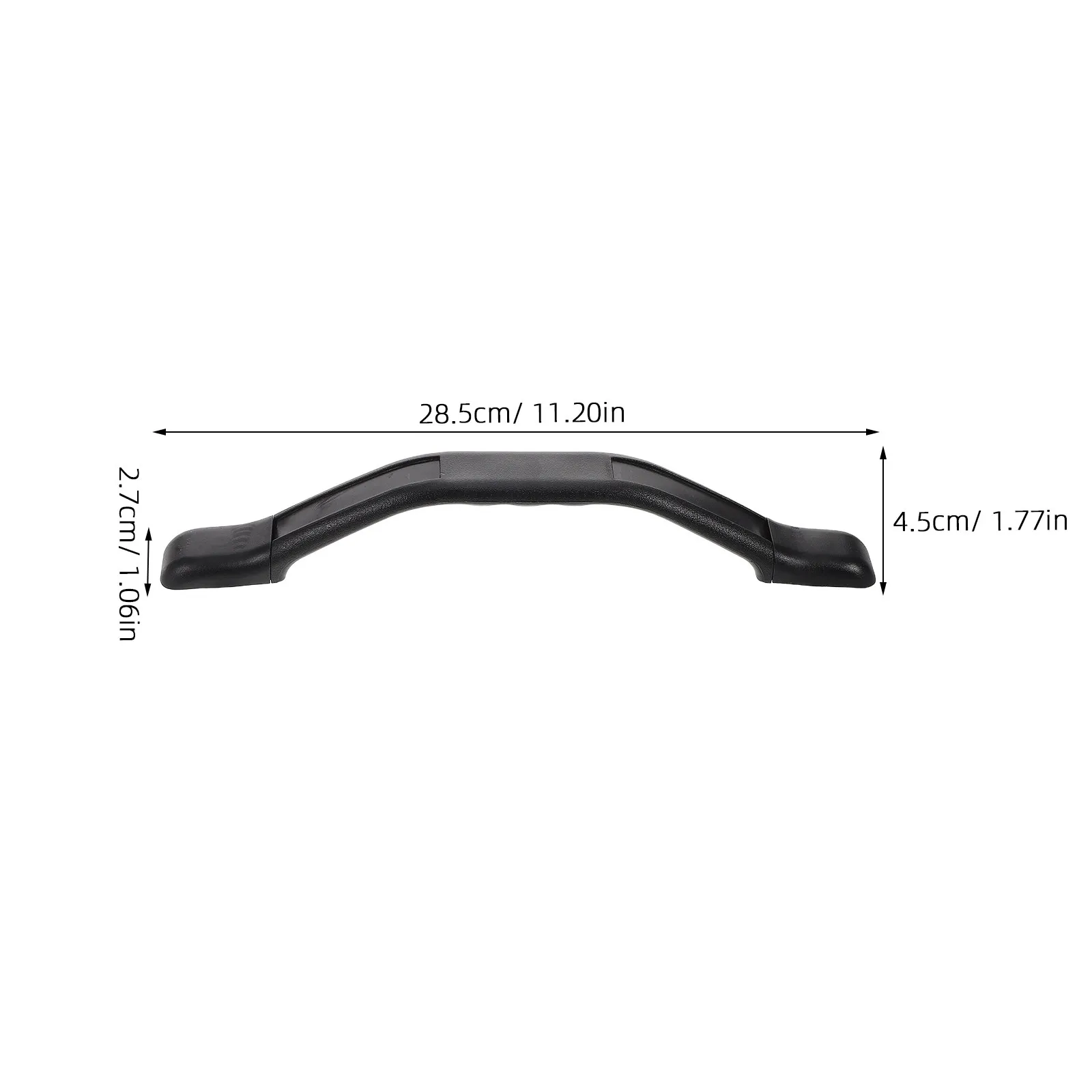 Rv Entry Step Grab Handle Plastic Assist Bar Motor Home Travel Trailer Doorway Stair Safety Support Heavy Duty Railing
