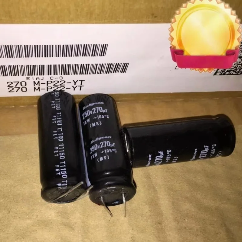 5PCS Electrolytic Capacitor 250V 270UF 16X40 TXW Long Life Replacement 250V 220UF