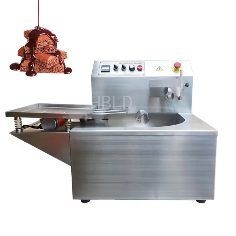 

Fully Automatic Chocolate Melting Coating Machine, Electric High-Yield Chocolate Making Machine