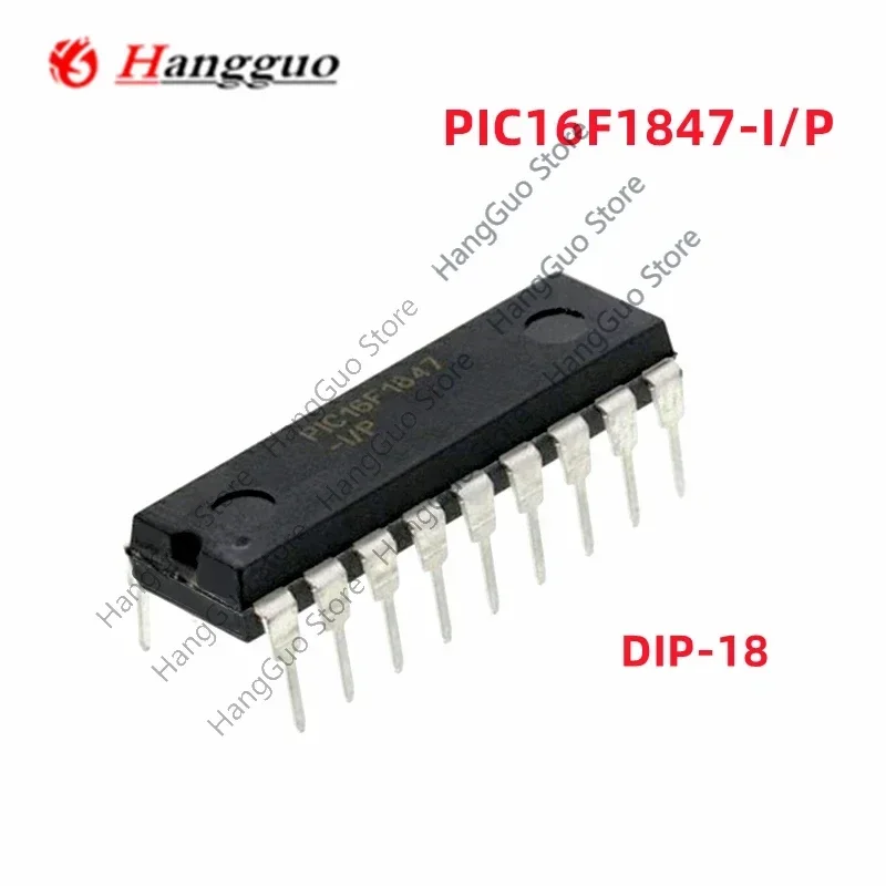 

10Pcs/Lot Original PIC16F1847-I/P MCU 8BIT 14KB FLASH PIC16F1847 DIP-18 IC Chip Best Quality
