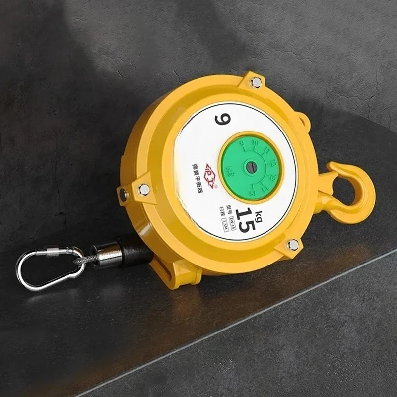 

3KG5KG15kg telescopic spring balancer Spring chuck balancer Wire rope balancing lifting