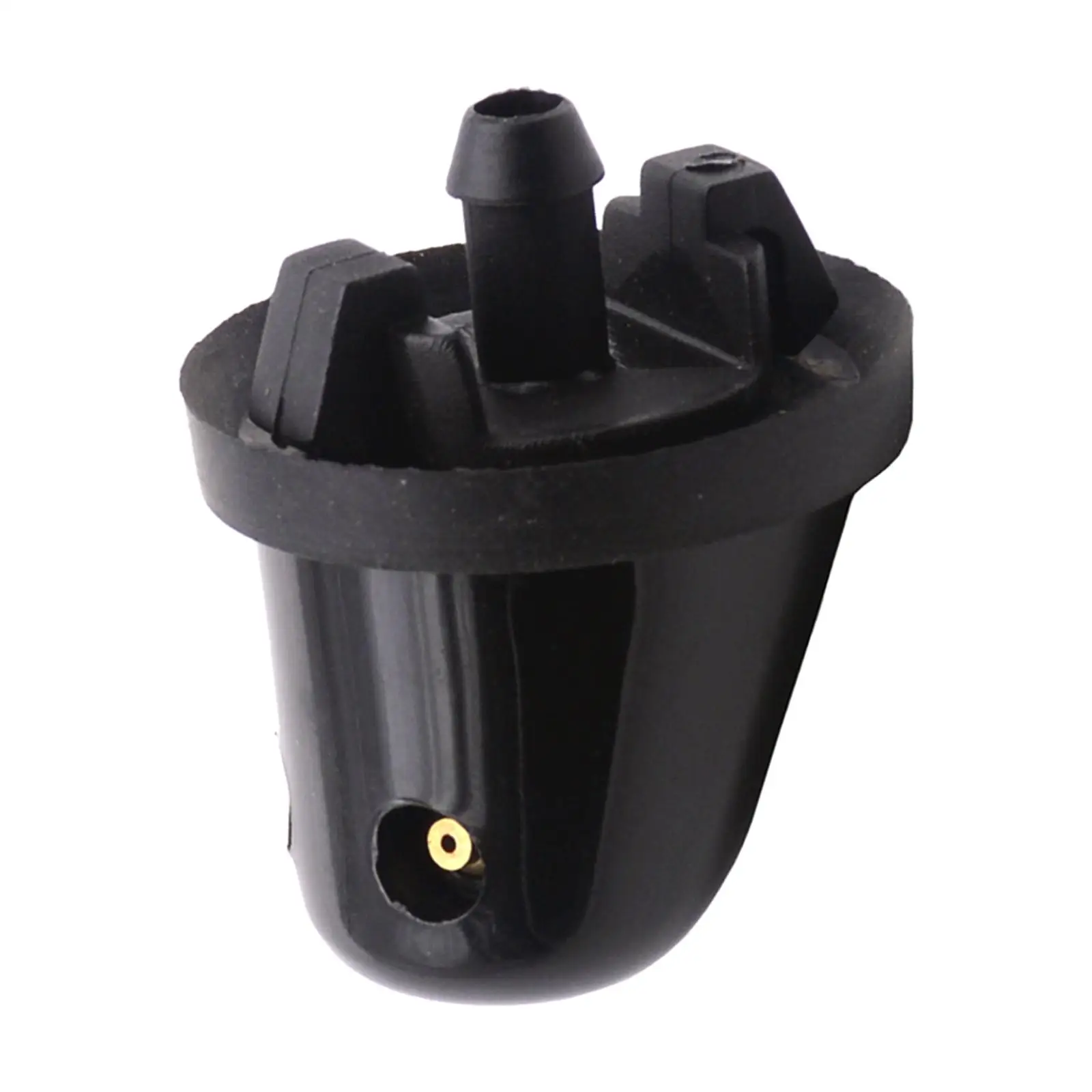 Windshield Washer Nozzle Replace B8970-0W000, Automobile Accessory Easily Install Plug and Play, Black