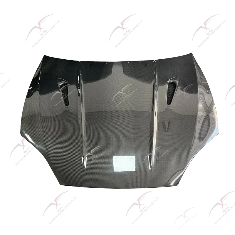 Suitable for  Model S Body Kit Upgrade Carbon Fiber Hood Engine Hoods Modification Accessories