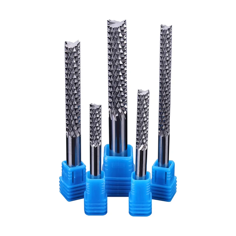 3.175 Rough skin Corn Milling Cutter 4/6/8/10/12mm circuit board gong knife carving machine tungsten steel alloy endmill