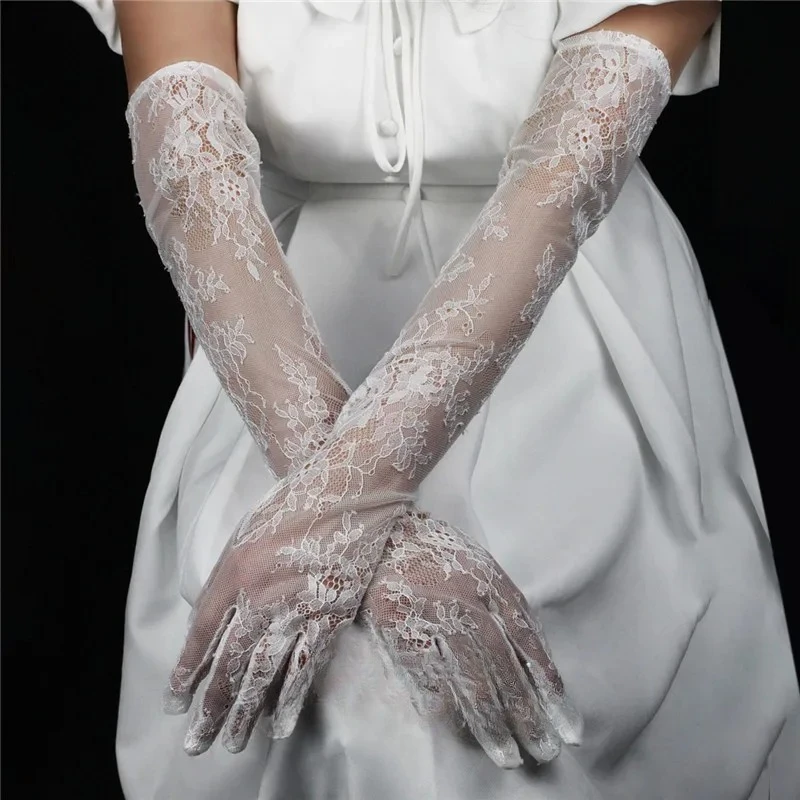 Lace Gloves Wedding… - image