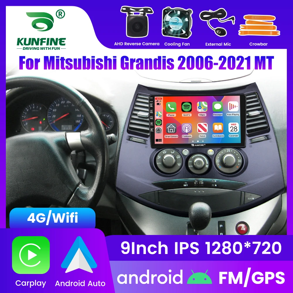 

2Din Android Car Radio For Mitsubish Grandis 2006-2021 Video Player GPS Navigation Stereo Audio Head Unit Carplay 4G Wifi