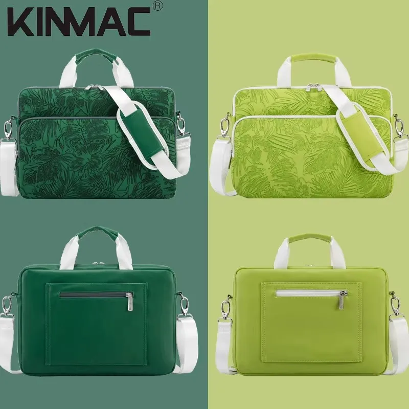 

Waterproof Kinmac Brand Laptop Bag 13,14,15,15.6 Inch,Rainforest Lady Man Shoulder Messenger Case For MacBook Air Pro Notebook