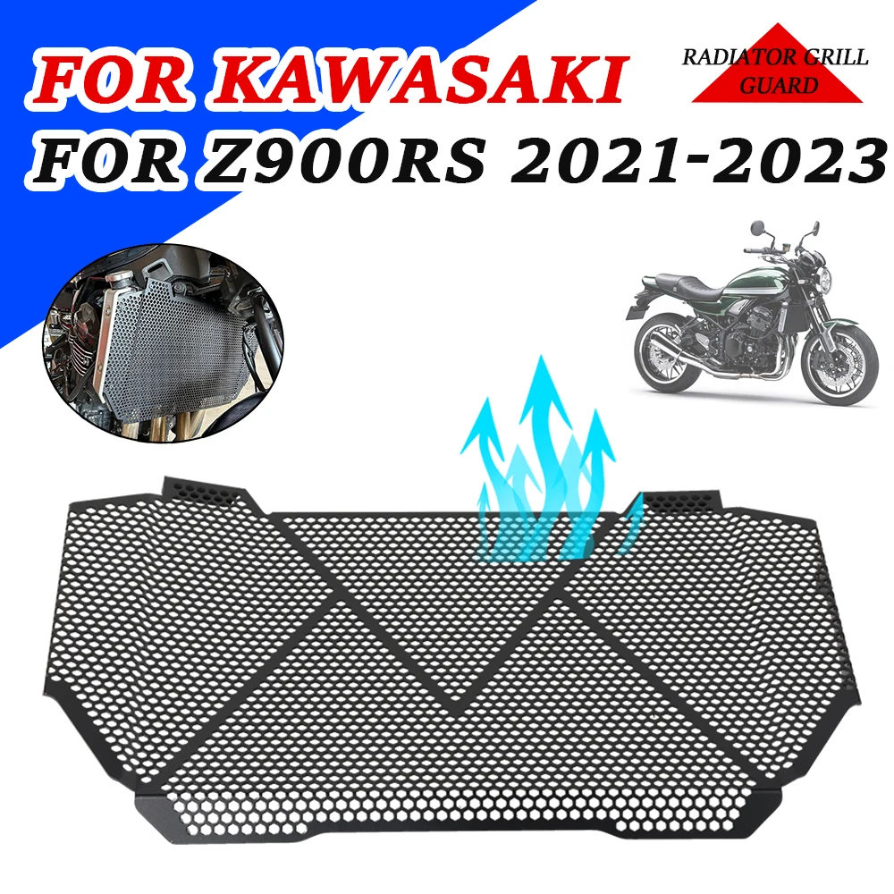 Motorcycle Accessories Radiator Guard Grille Cover Grill Mesh Net For Kawasaki Z900RS Z900 RS Z 900 RS Z 900RS 2021 2022 2023