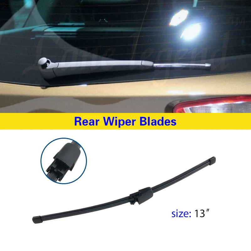 ที่ปัดน้ำฝนรถยนต์13 "ใบปัดน้ำฝนด้านหลังสำหรับที่นั่ง exeo ST 3R5 2009 2010 2011 2012 2013กระจกบังลมกระจกหน้าต่างด้านหลังอุปกรณ์เสริมรถยนต์