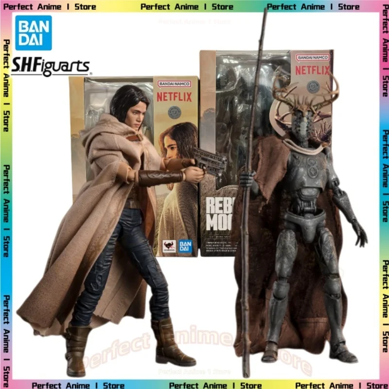 

В наличии Bandai SHF Rebel Moon Fire Girl Korra Jimmy Robot Коллекция моделей фигурок