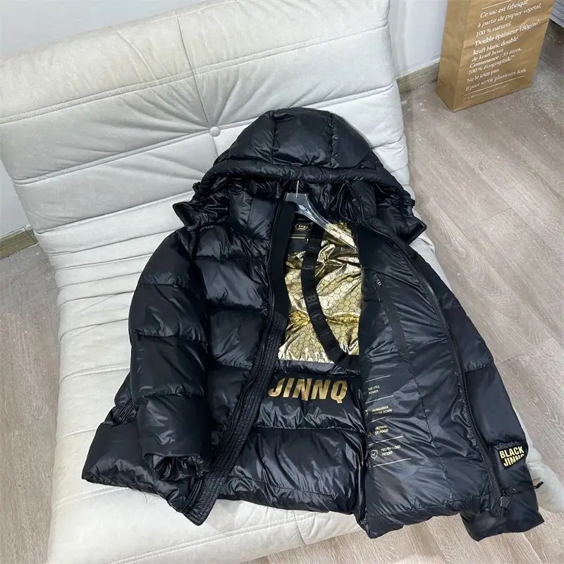 Manteau femme épaissir chaud Parker veste mode ample à capuche pain vêtements automne hiver 2025 nouvelle courte doudoune en coton