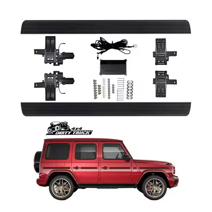 

OEM G500 Power Running Boards для Mercedes Benz W463 G-class 4x4 2019-2023 гг., электрические боковые педали из нержавеющей стали