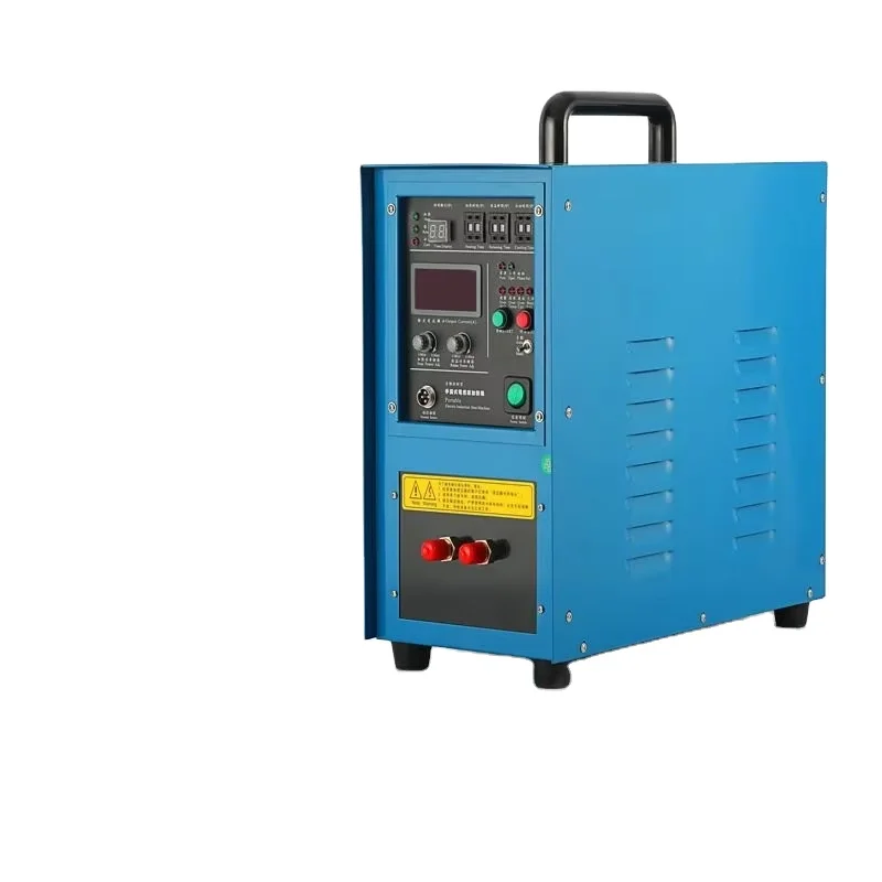 Metal high-frequency induction heating machine for building engines made by hot forging 15kw