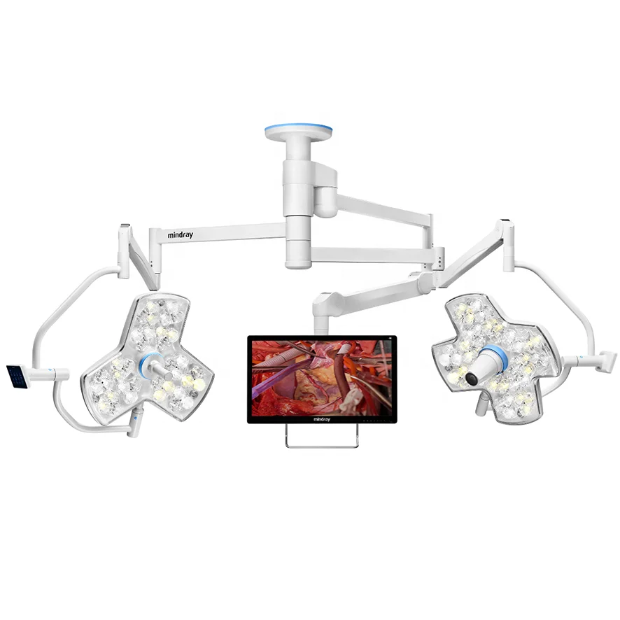Equipo de Iluminación Quirúrgica Mindray HyLed C8/C7/C5, Lámpara LED Quirúrgica Veterinaria de Pared/Techo, Lámparas sin Sombra