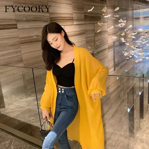 Женский кардиган FYCOOKY из вискозы