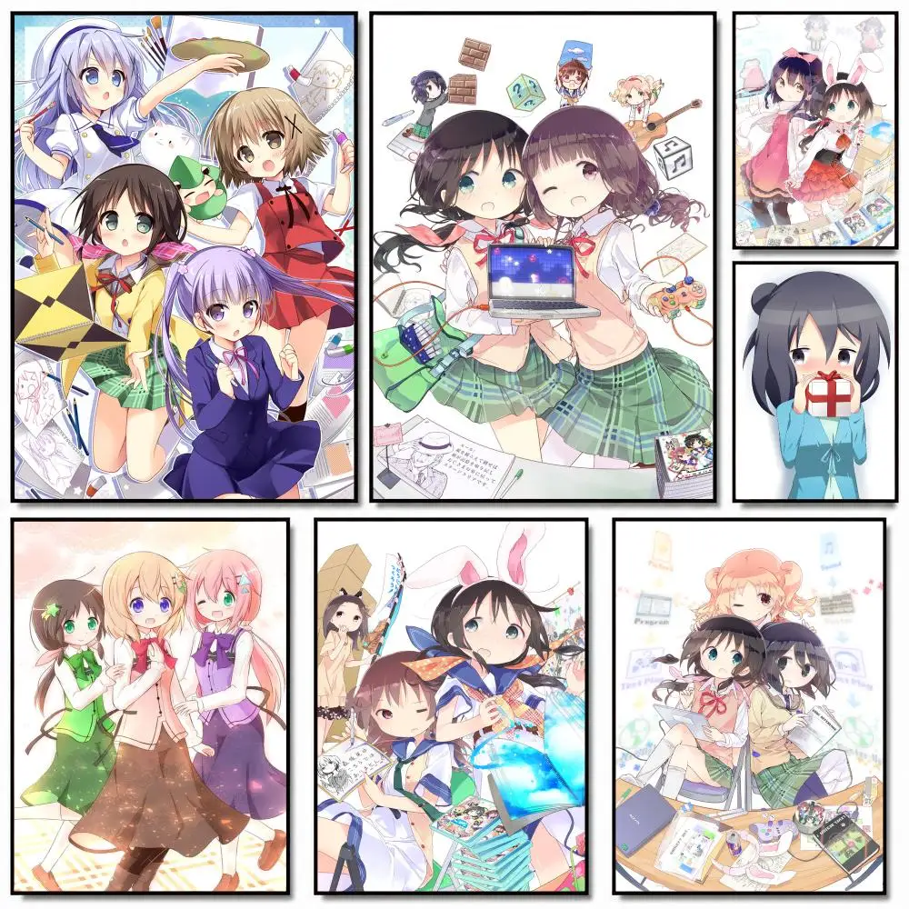 anime S-Stella No Mahou-U Poster Removable Wall Sticker for Home Cafe Bar Office Interior Decor