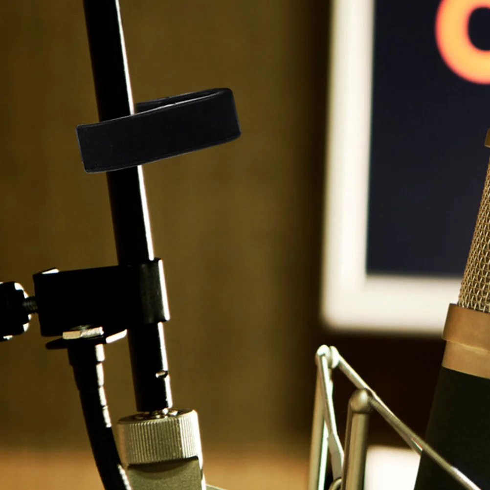 

50 pcs Mic Stand Cable Holder Plastic Clip For Microphone Headset Earphone Cord Organizer Tool-Free Installation Compact Durable