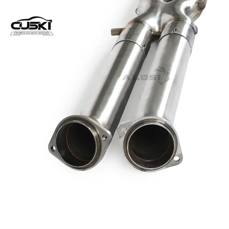 Geschikt voor 2024-2025 BMW XM 4.4T M60I roestvrijstalen uitlaat middengedeelte uitlaatpijp hoogwaardige uitlaatcomponenten