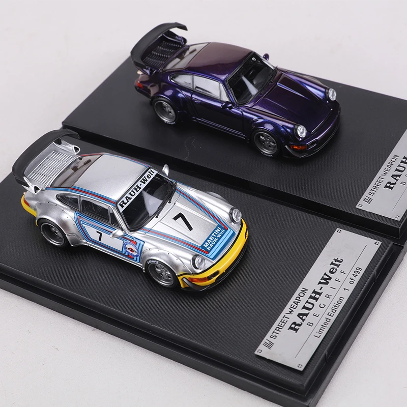 SW 1:64 RWB964 Wide body modification Die Casting Alloy Model Car